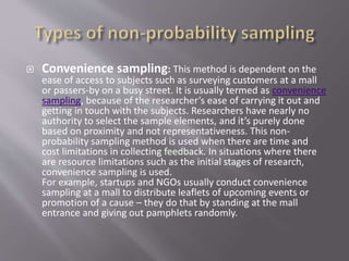 Sampling techniques | PPTX