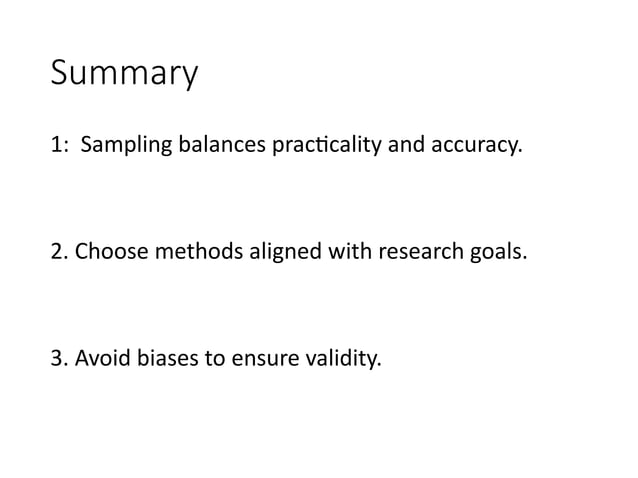 SAMPLING TECHNIQUES IN RESEARCH METHODOLOGY PPT visual data 5
