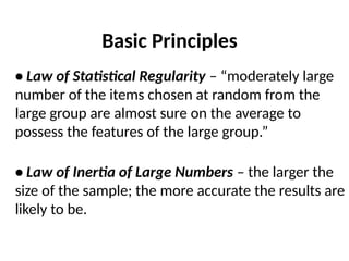 Statistical Regularity Comprehensive Overview of Sampling Techniques in Research Methodology ...