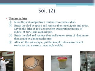 Sampling, pre treatment ftc jan2016 | PPTX