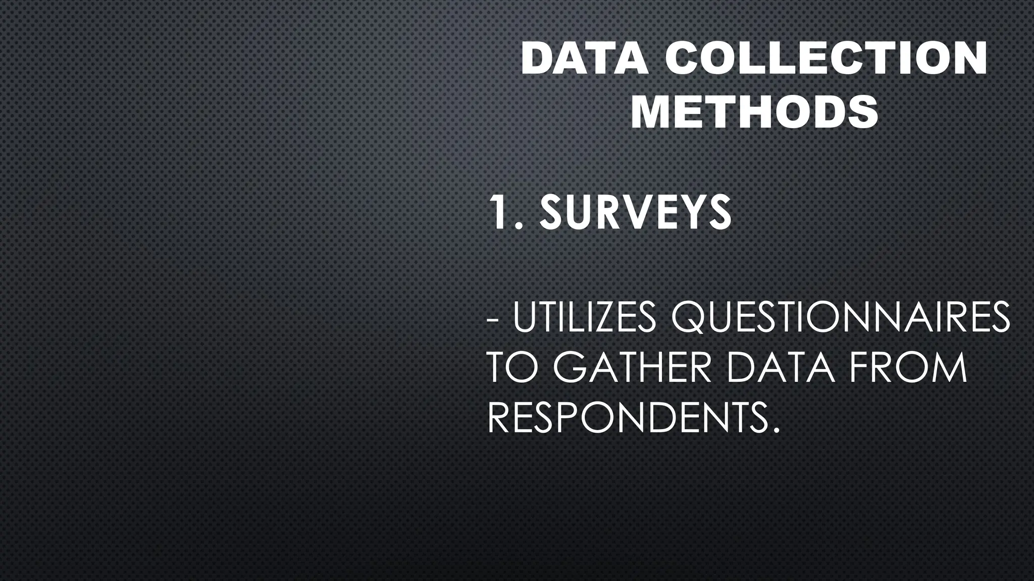GRADE 12: A DATA COLLECTION SAMPLING PROCEDURE.pptx | Science