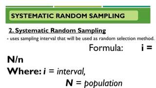 SAMPLING PROCEDURE AND SAMPLE - Copy.pptx