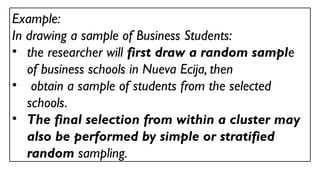 SAMPLING PROCEDURE AND SAMPLE - Copy.pptx