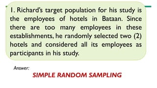 SAMPLING PROCEDURE AND SAMPLE - Copy.pptx