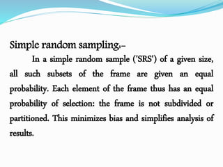 Sampling research method | PPTX