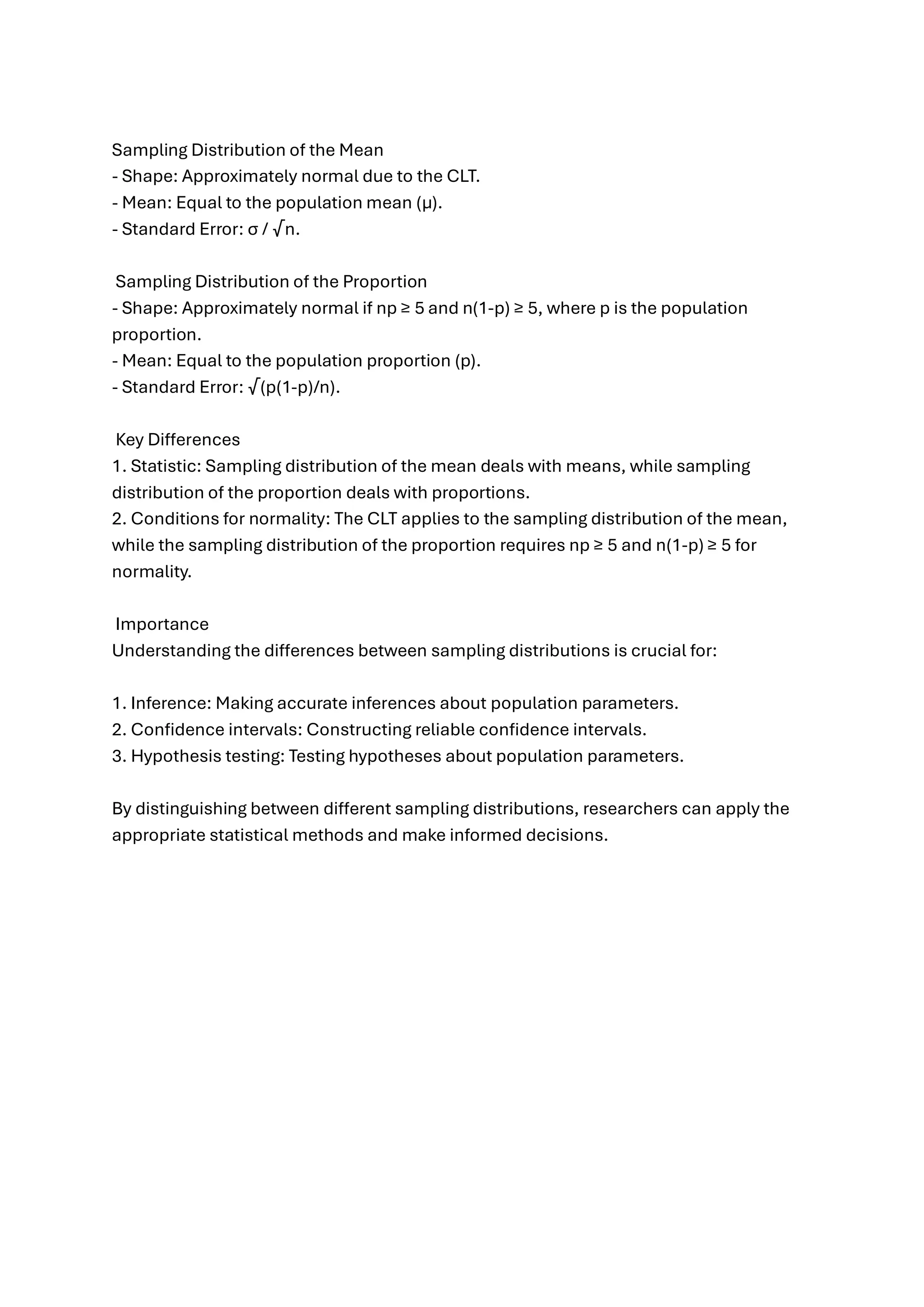SAMPLING & SAMPLING DISTRIBUTIONS NOTES.pdf