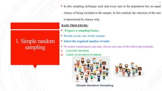 Sampling seminar ppt | PPTX