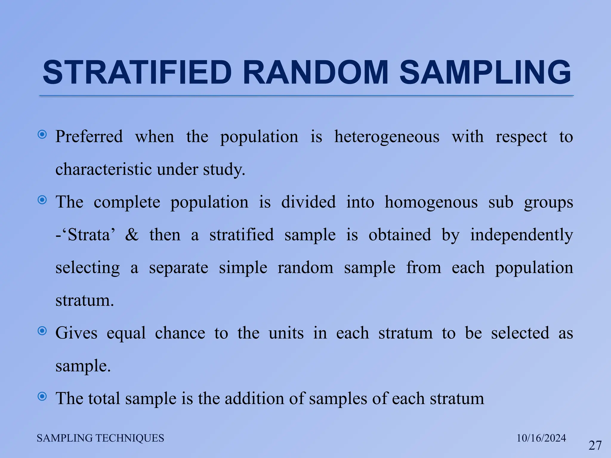sampling technique-ppt -3 powerpoint presentation | PPTX