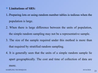 sampling technique-ppt -3 powerpoint presentation | PPTX