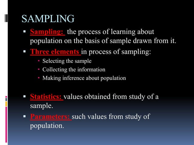 Sampling techniques | PPTX