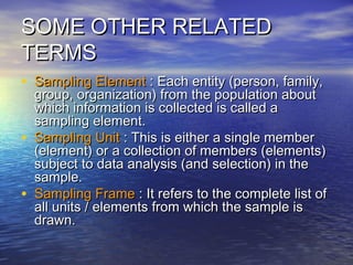 Sampling techniques | PPT