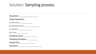 Sampling techniques | PPTX