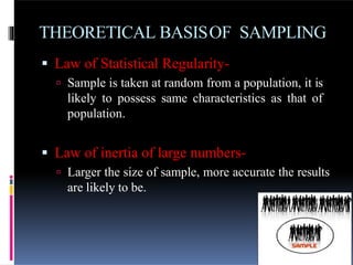 Statistical Regularity Sampling Techniques | PPTX