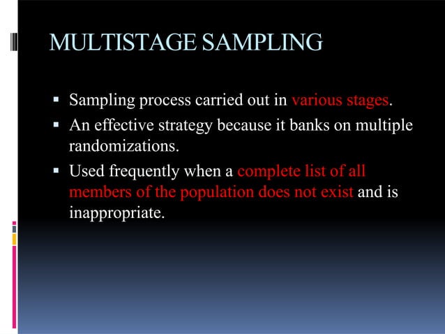 Sampling Techniques | PPT