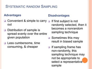 Sampling techniques | PPT