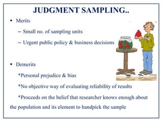 Judgment Sampling Method SAMPLING TECHNIQUES.pptx