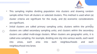 sampling techniques in sample collection during research design | PPTX