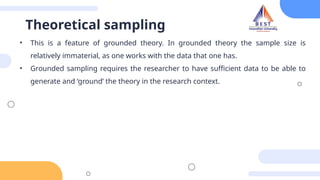 sampling techniques in sample collection during research design | PPTX