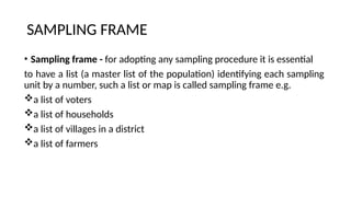 SAMPLING TECHNIQUES for various studies.pptx