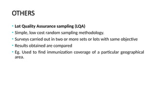 SAMPLING TECHNIQUES for various studies.pptx