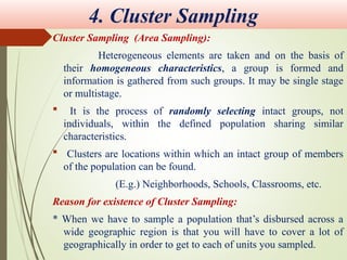 Group Sampling Comprehensive Overview of Sampling Techniques in Research Methodology | PPT