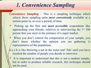 Comprehensive Overview of Sampling Techniques in Research Methodology | PPT