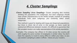 SAMPLING TECHNIQUES in research and statistics | PPTX