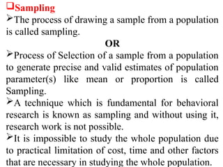 Sampling Techniques and Estimation.pptx