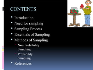 Sampling techniques types advantages disadvantages | PPTX