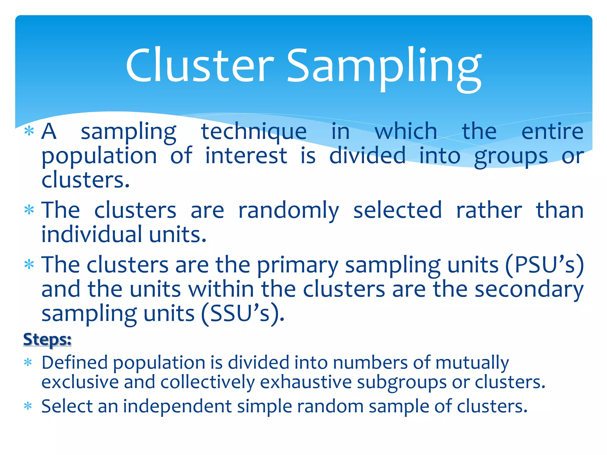 Sampling Techniques by Jaya Singh | PPT