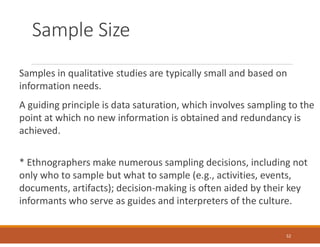 Comprehensive Guide to Sampling Methods in Qualitative Research | PDF