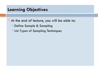 Sampling Techniques & Sample Selection - 17-3-2026.pptx