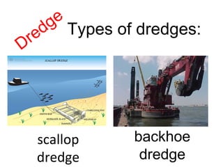 scallop dredge backhoe dredge Types of dredges: Dredge 