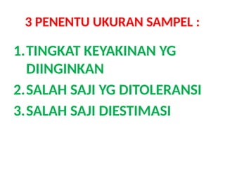 SAMPLING UNTUK PENGUJIAN SUBSTANTIF Fix .pptx
