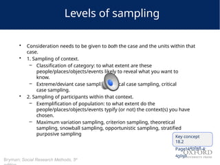 Sampling with Voice Over power point for students | PPTX