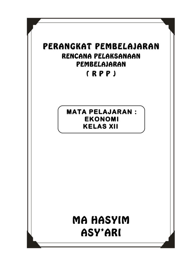 Contoh Cover Rpp K13 Smp Guru Ilmu Sosial