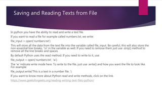 Sam python pro_points_slide | PPTX