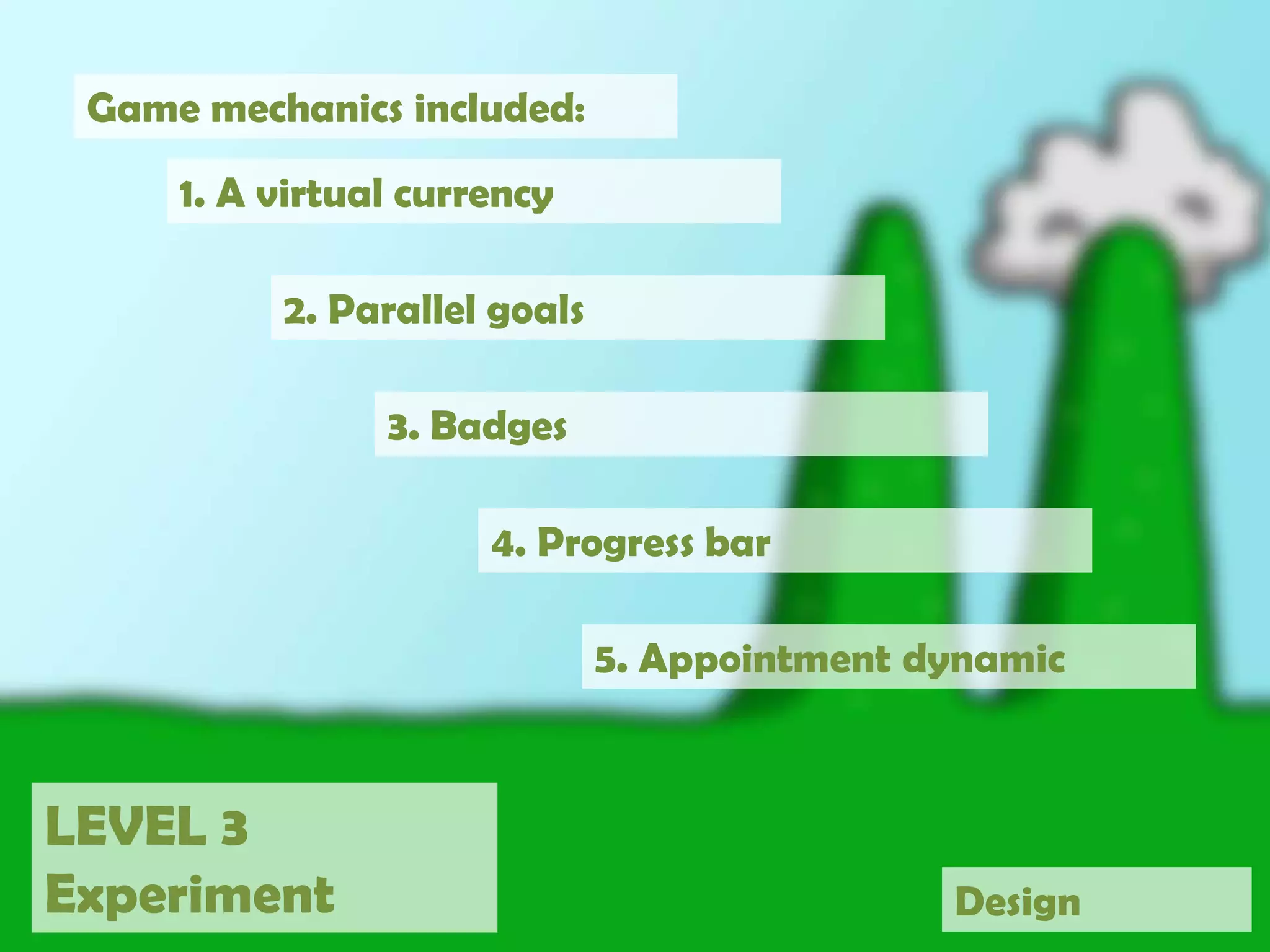 LEVEL 3ExperimentSample