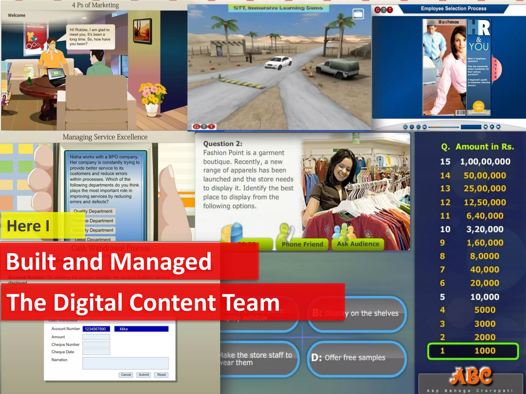 The Digital Content Team
 