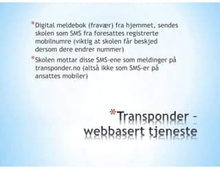 Samslått f møte