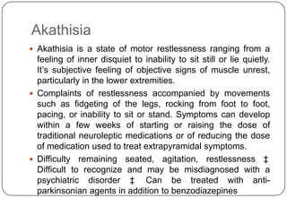 MEDICATION INDUCED MOVEMENT DISORDERS | PPTX