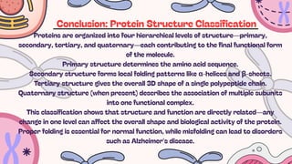 Comprehensive Overview of Protein Structure and Classification | PDF