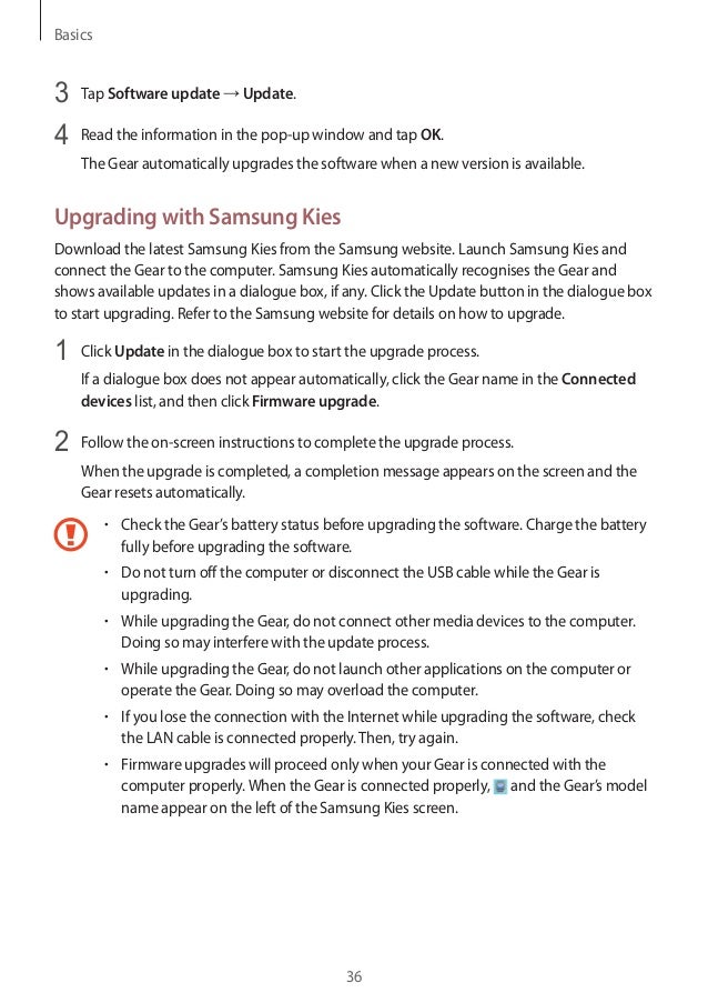Samsung Gear 2 User Manual
