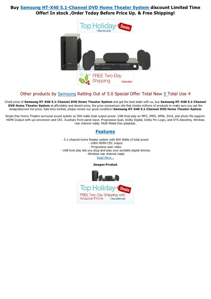 samsung 5.1 channel home theatre system