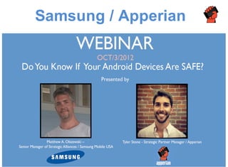 Samsung / Apperian
 