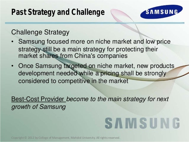 Samsung case study summary