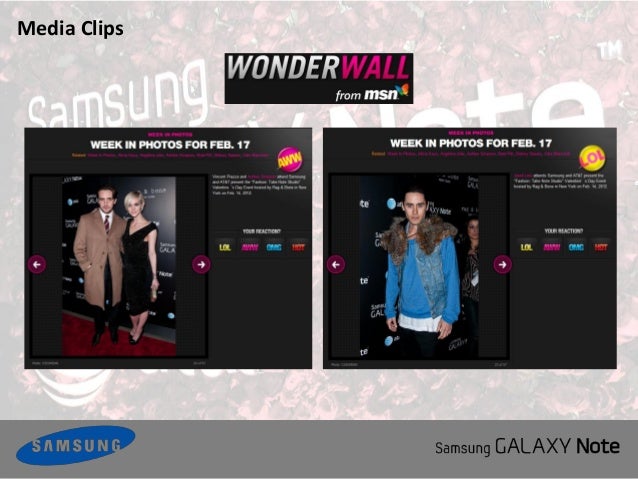 samsung galaxy note event