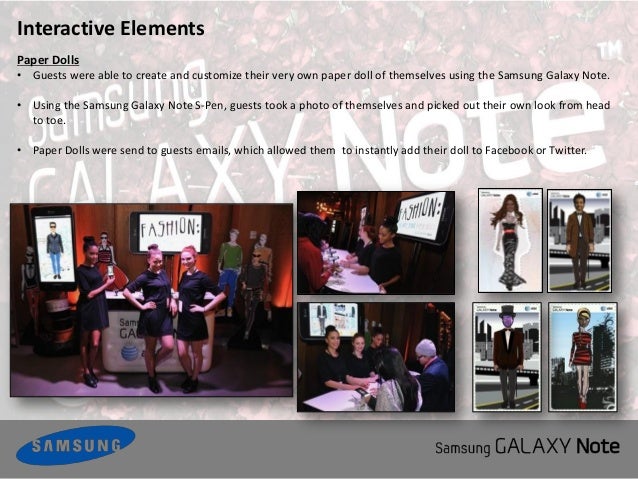 samsung galaxy note event