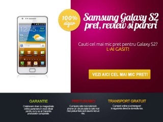 Samsung galaxy s2 pret, review si pareri