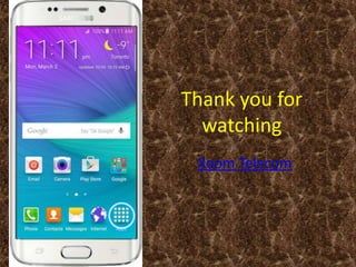 Thank you for
watching
Xoom Telecom
 